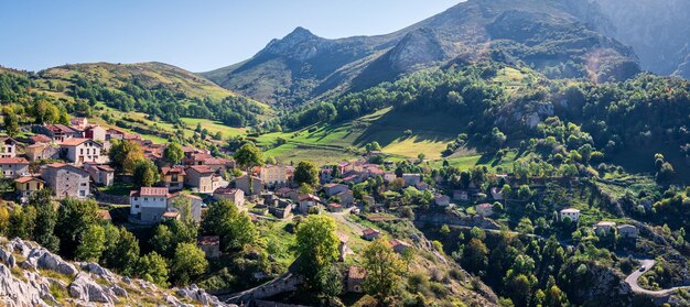 Sotres is een parochie in de gemeente Cabrales Asturias Spanje