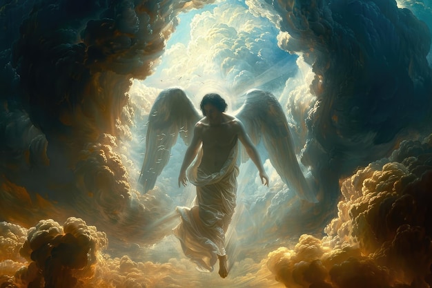 The soul and heaven the religious concept of the souls departure from the body in this world and its journey to heaven covering the topic of death and immortality of the soul
