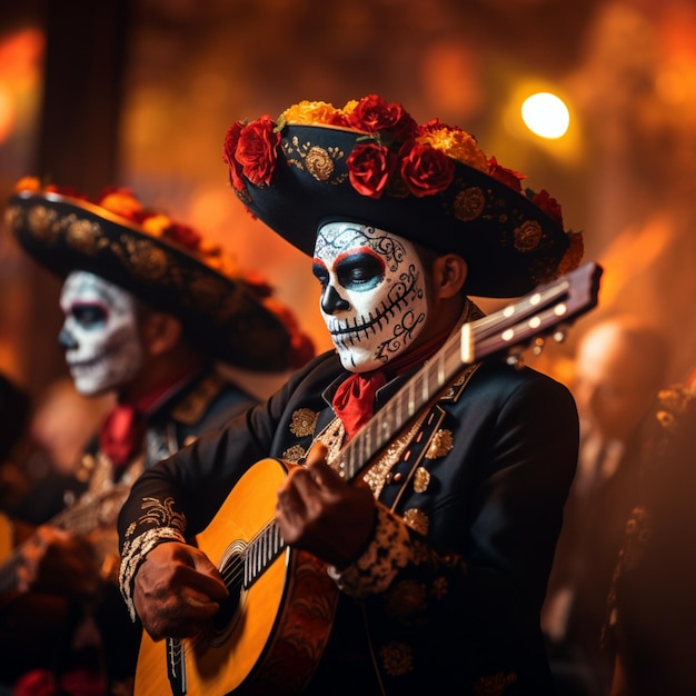 Soulvolle serenade Een nauwe ontmoeting met een Mariachi-band op Dia de los Muertos