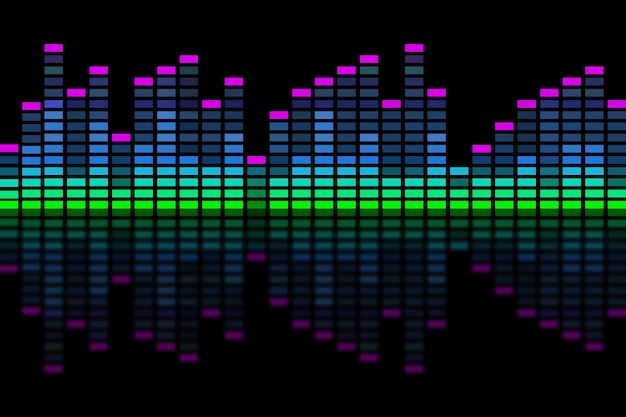 Sound equalizer in electronic music