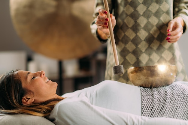 Sound Therapy with Tibetan Singing Bowl