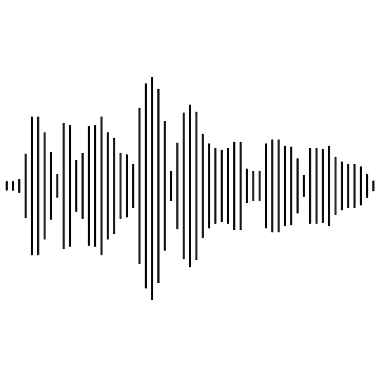 Photo sound wave colorful sound waves for party