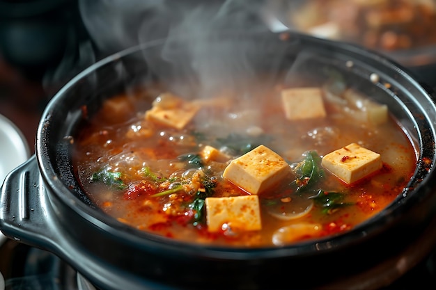 Photo soup pot with tofu by yee yeong