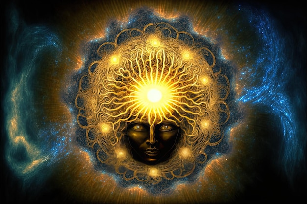 The source of consciousness, energy of the universe, life\
force, prana, the mind of god and spirit