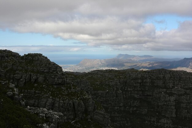 Montagna della tavola di città del capo del sud africa