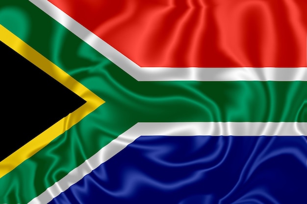 South Africa Flag Background