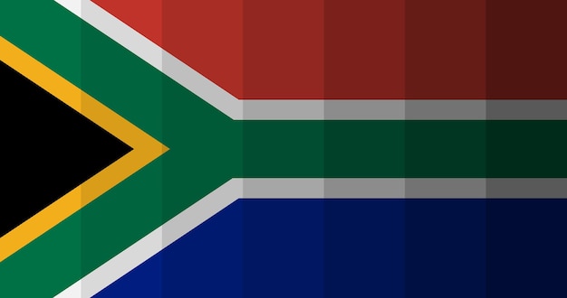 南アフリカの旗の画像の背景