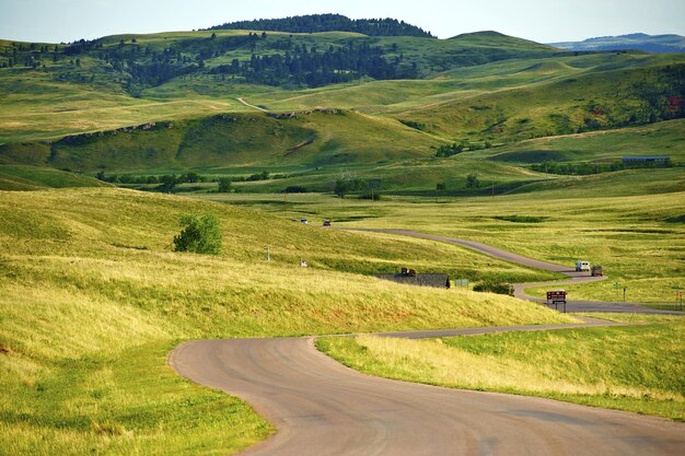 Premium Photo  South dakota landscape
