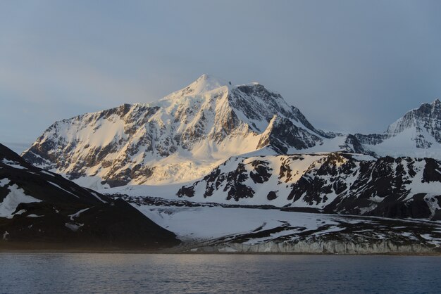 South Georgia morning landscape