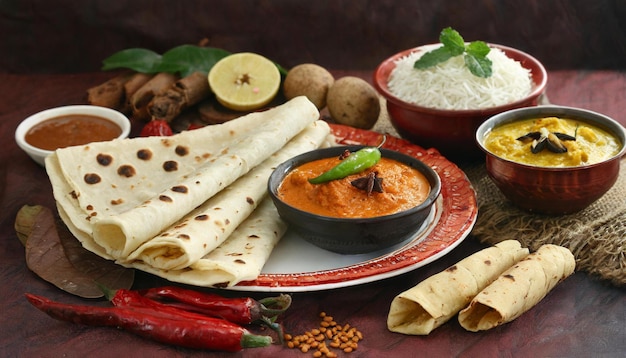 south indian chappati and kurma