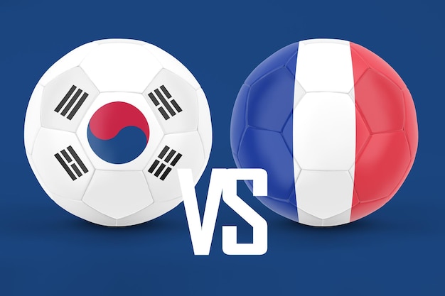 한국 VS 프랑스 축구