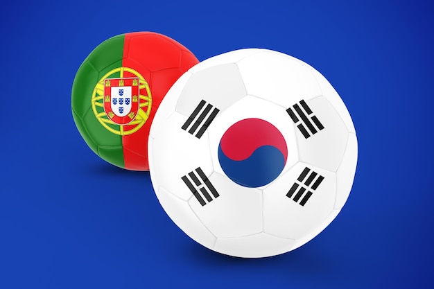 Foto partita corea del sud-portogallo