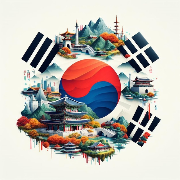 south korean flag design trends exploring modern interpretations and cultural influences