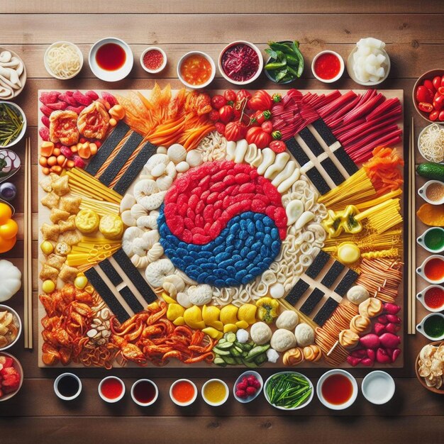 south korean flag through the ages a visual journey through Koreas rich history and culture