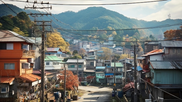 Южнокорейский вид на город
