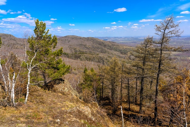 独特の景観植生と多様な自然のある南ウラル山脈