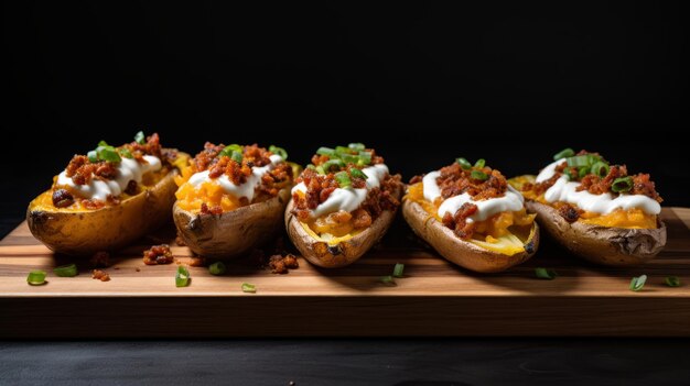 Southwestern Stuffed Sweet Potatoes A Delicious And Artistic Dish