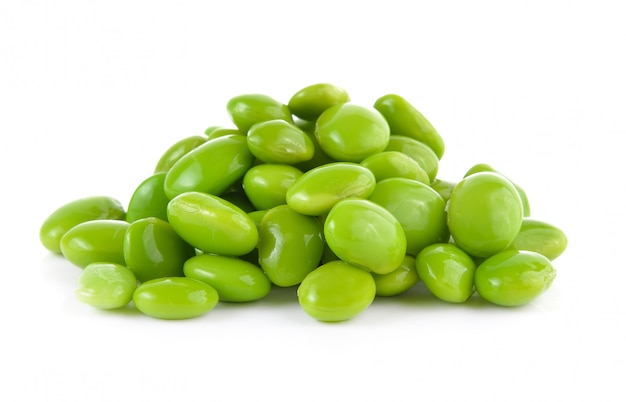 soy beans isolated