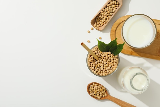 Soy milk and soy composition for healthy food concept