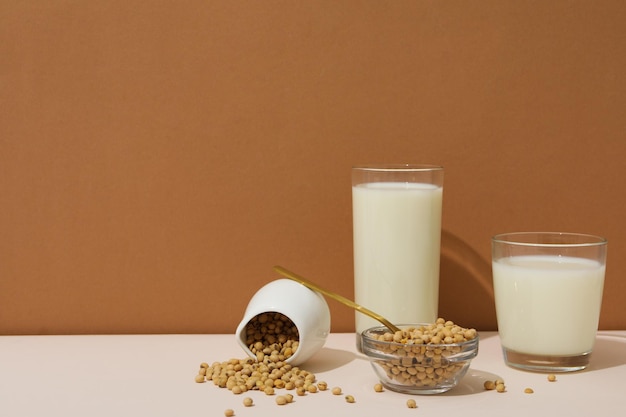 Soy milk and soy composition for healthy food concept