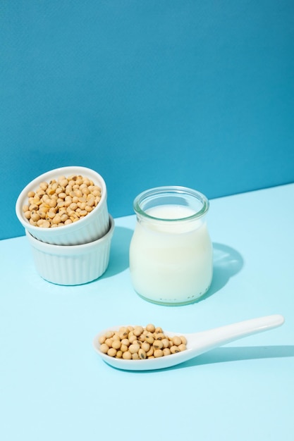 Soy milk and soy composition for healthy food concept