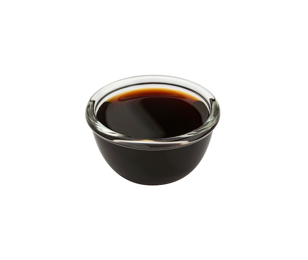 Soy sauce isolated on white background