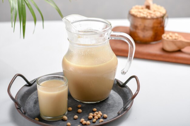 soy or soya milk