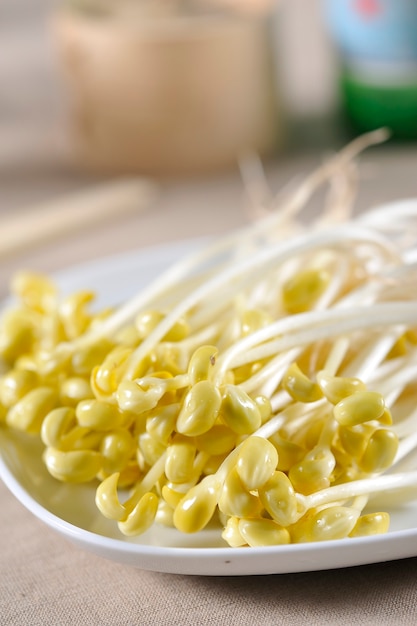 Soybean sprouts