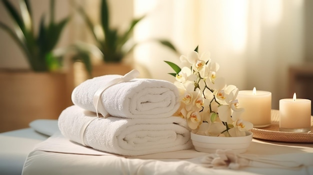 spa bath towel