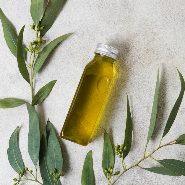 Spa and beauty treatment olive oil