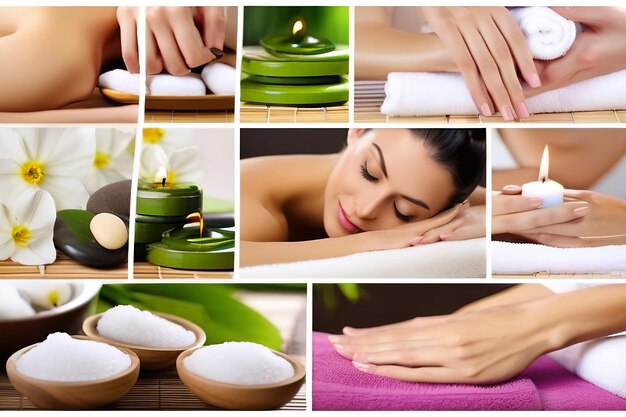 Foto spa-collage