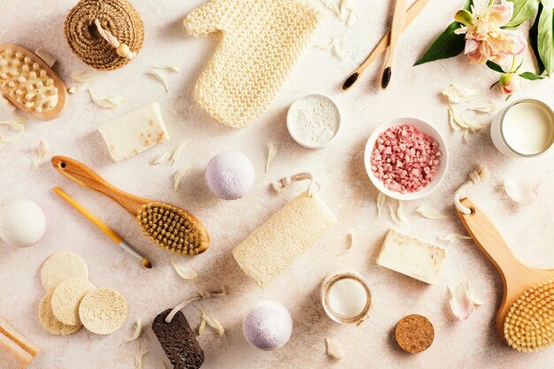 Spa concept Milieuvriendelijke badkameraccessoires