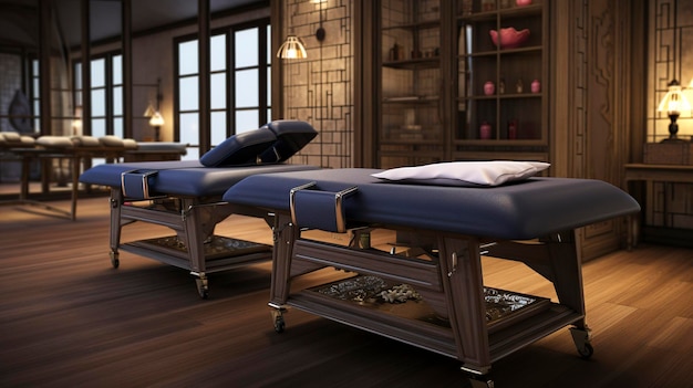 Spa Massage Tables and Cushions