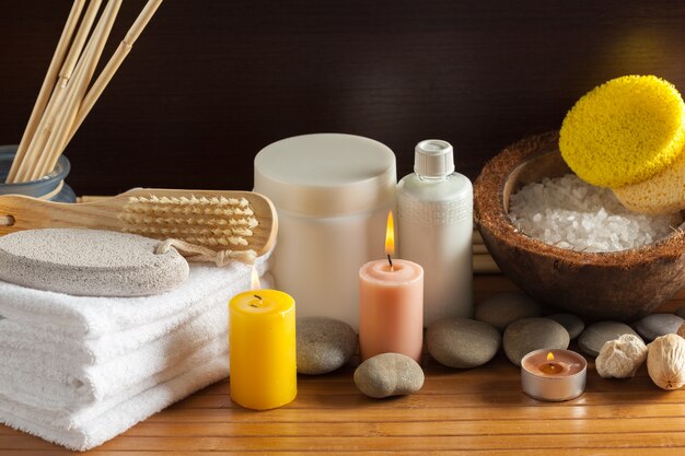 Spa products, spa concept