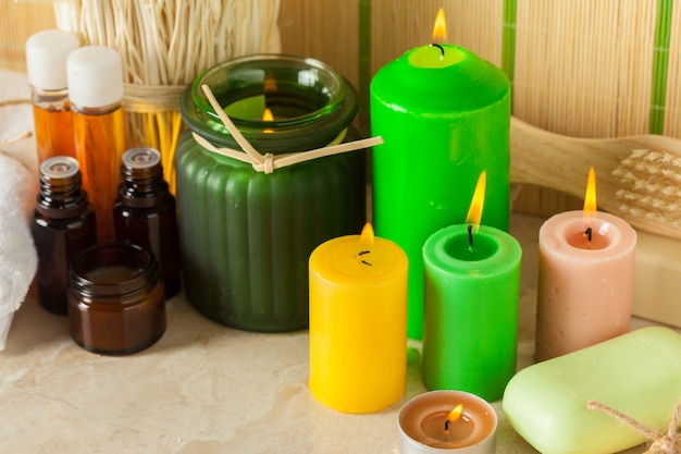 Spa products, spa concept