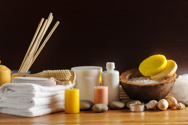 Spa products, spa concept