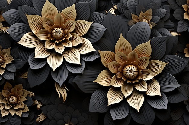 블랙 젠 스톤과 함께 꽃이 피는  오키디의 스파 정체물 클로즈업 d 렌더링