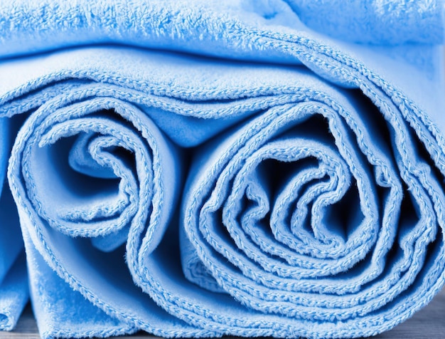 spa still life, towels