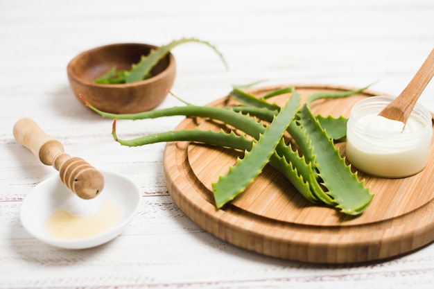 Foto spa still life con elementi naturali