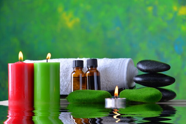 Spa treatment. Aromatherapy essence