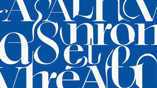 Spaanse lettering op blauwe achtergrond