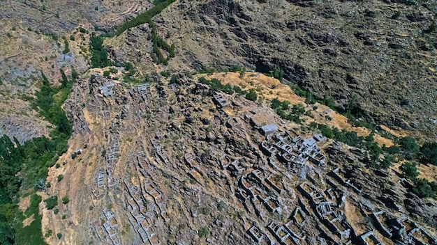 Spaanse machu picchu in de canos de seron