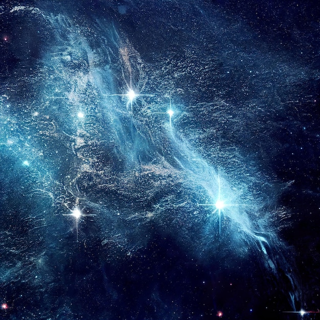 Space abstract background fantasy universe digital art