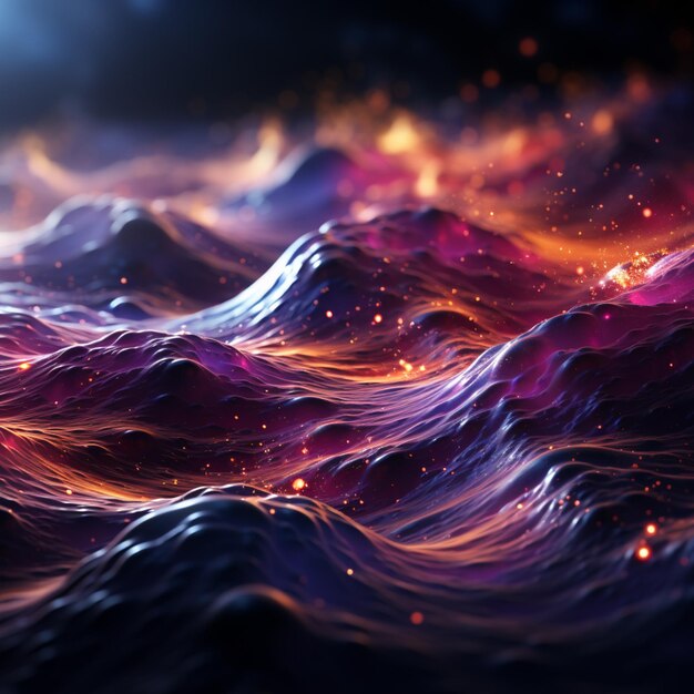 Space abstract background