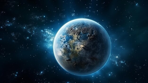 space background design HD 8K wallpaper Stock Photographic Image