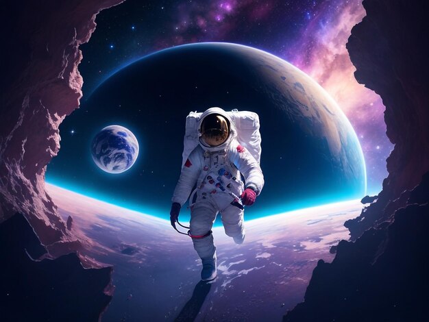 Space background images collections cute wallpapers ai generated