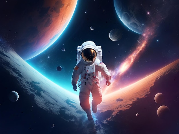 Space background images collections cute wallpapers ai generated