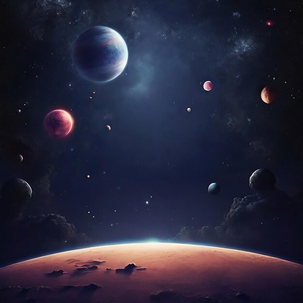 space background modern