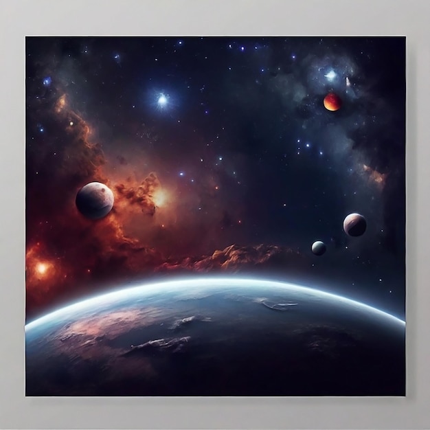 space background modern