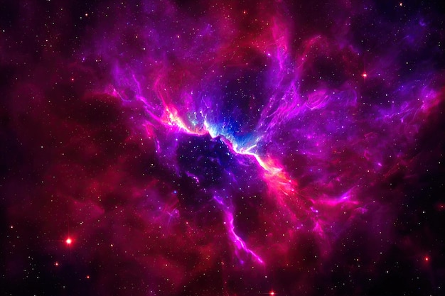 space background realistic starry night cosmos and shining stars milky way and stardust color galaxy